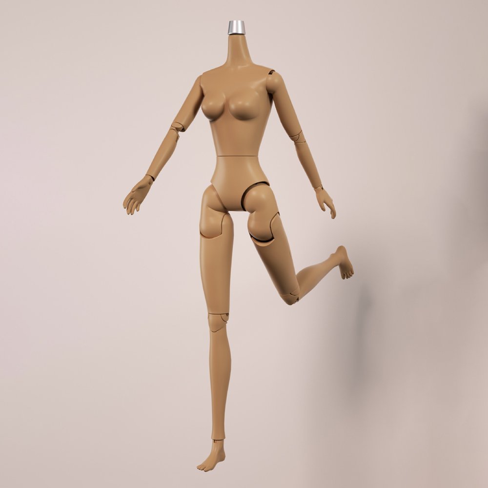 Top Quality BJD Doll Prototype Resin Plastic Epoxy Resin Vacuum Casting Manufacturers