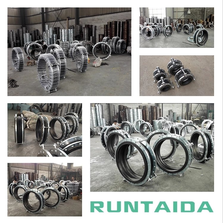 High Temperature Strong Acid and Alkali Resistance Single Ball Flexible Pipe PTFE Rubber Expansion Joint