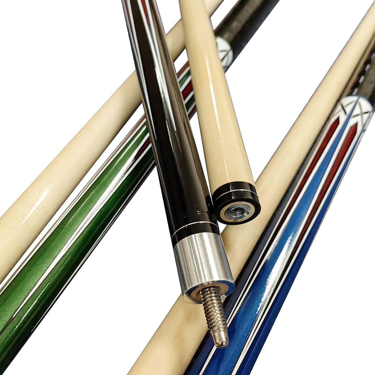 Factory Direct Sell Cheap Price 1/2-PC Billiard Pool Cue
