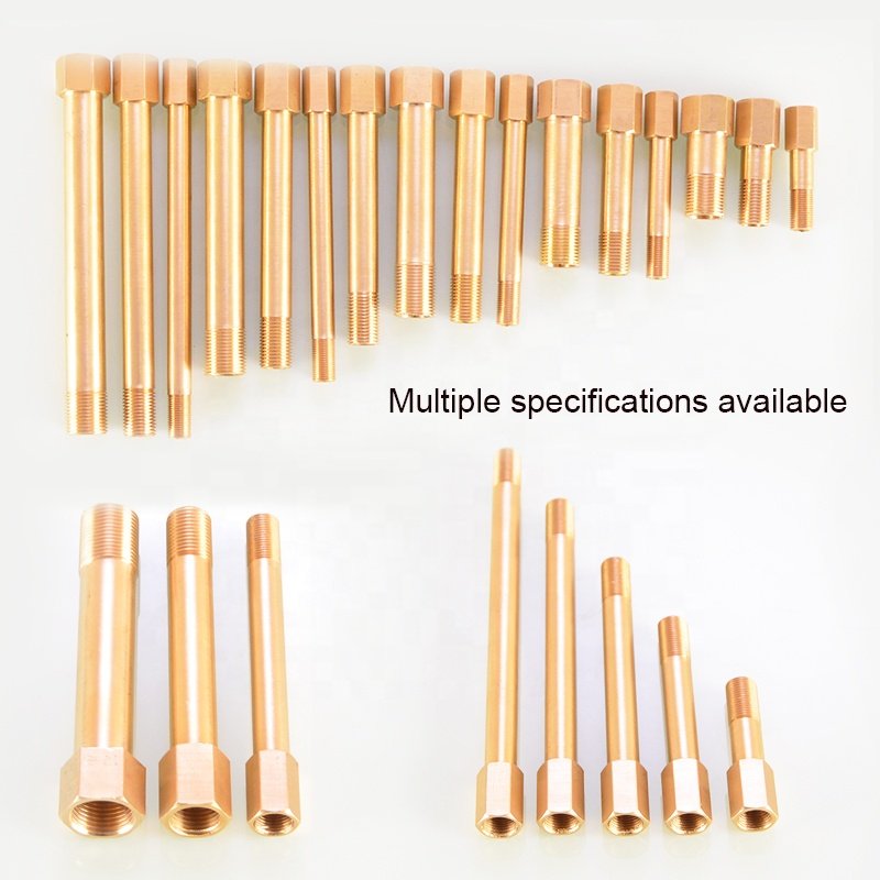 Brass Pneumatic Pipe Fitting and Automatic Brass Thread Extension Connector or Lubricating Joint