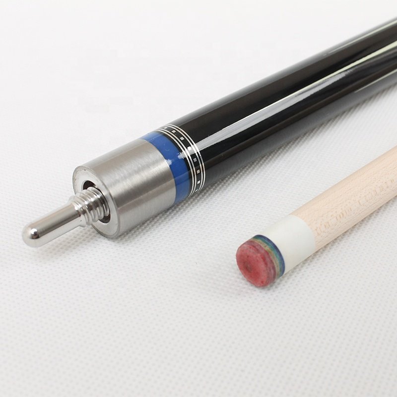 TQG-AC-079 Billiard with Joint Protector Hard Canadian Maple Cue Stick Snooker Pool Xmlincos Professional 58-inch Pool Cue
