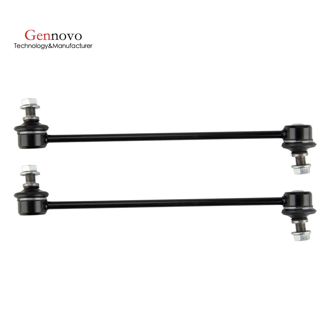 Gennovo OEM Quality Suspension Control Arm Kit K620066 K620065 EV80645 ES800408 K750385 for Dodge Caliber Jeep Compass Patriot