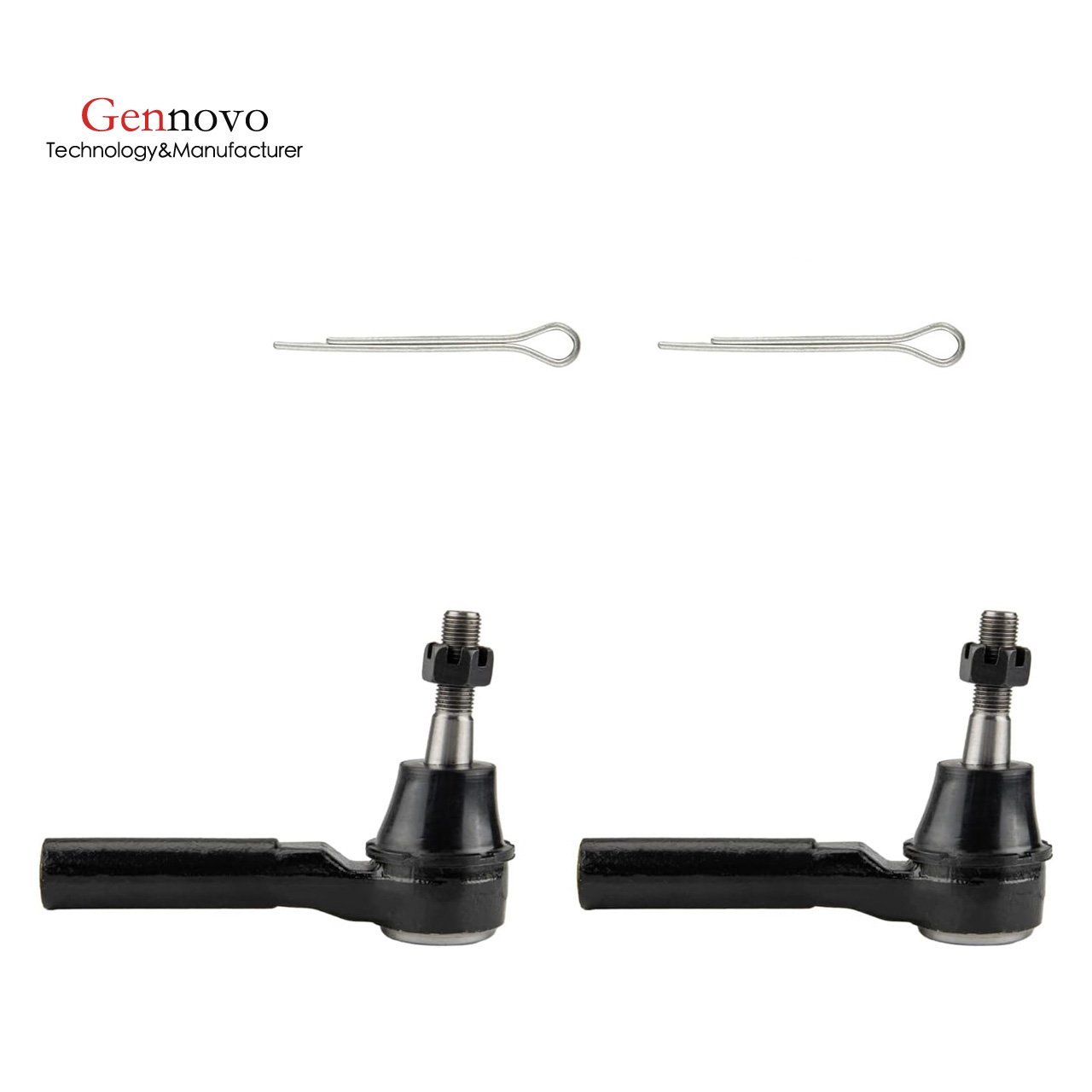 Gennovo OEM Quality Suspension Control Arm Kit K620066 K620065 EV80645 ES800408 K750385 for Dodge Caliber Jeep Compass Patriot