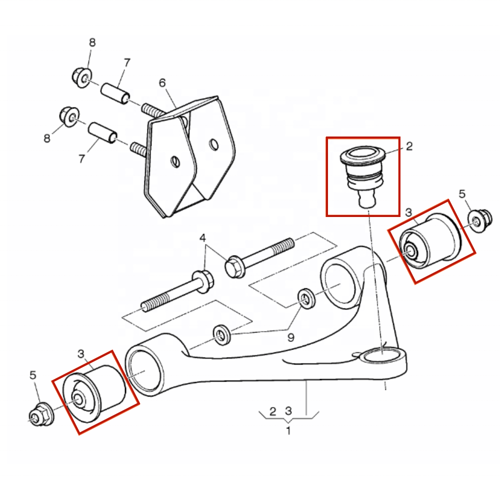 For Bentley Mulsanne Front Upper Control Arm Bush Ball Joint Kit 3Y0407200 3Y0407041A 3Y0407042 3Y0407041B PD20800PA 3Y0407200A
