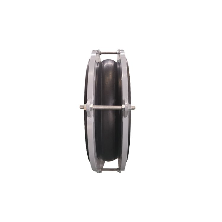 Custom Carbon Steel Connection Single Ball Flexible Rubber Expansion Joint