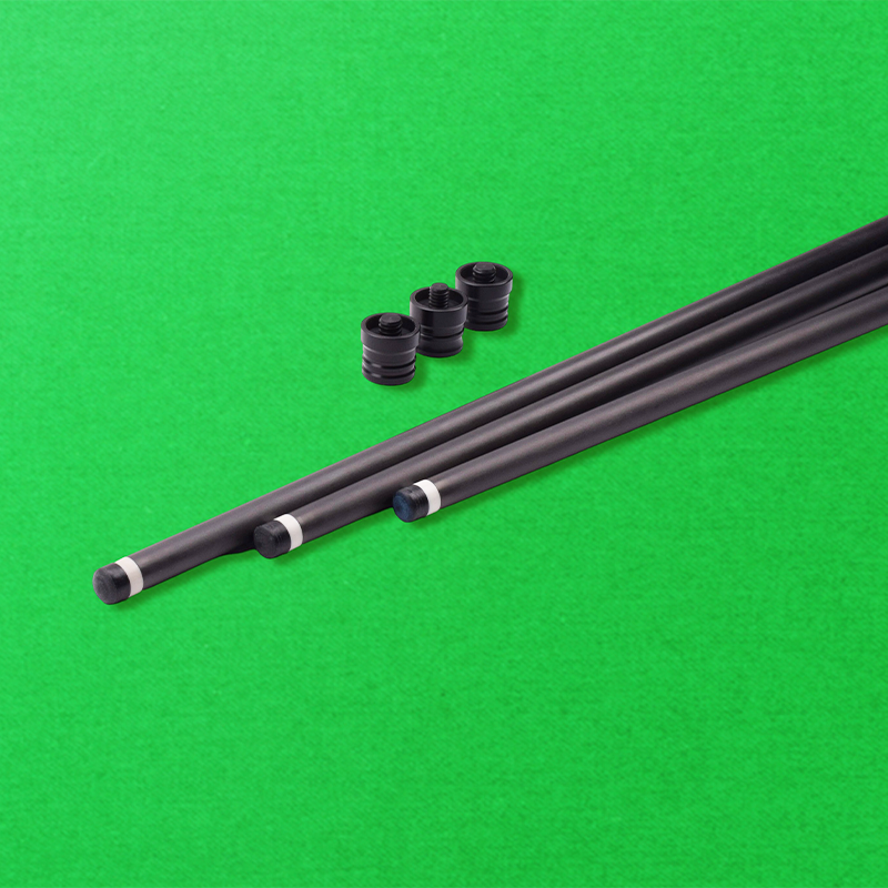 Carbon Fiber Break and Jump Pool Cue Billiard Stick Low Deflection 12.8mm 13mm