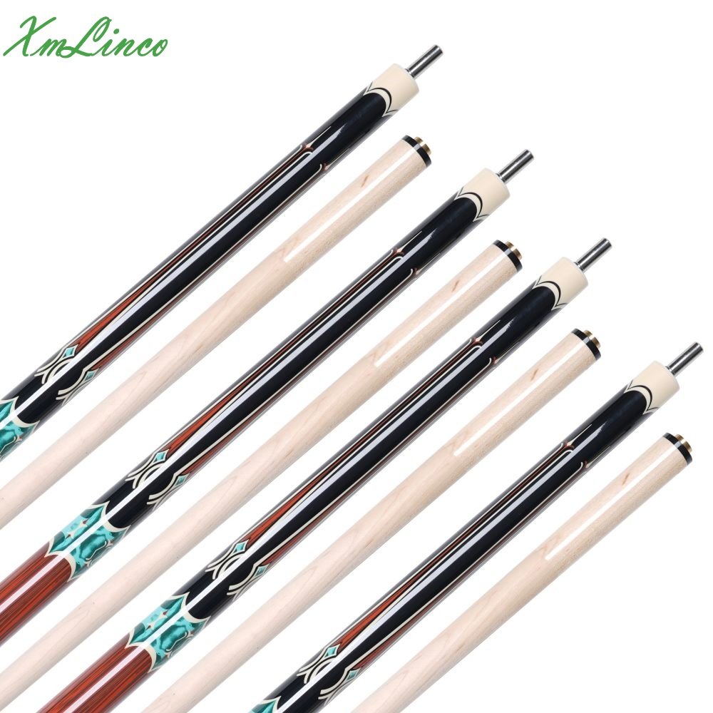 New Customized Xmlinco Carom Pool Cue High Grade Sticker 12mmTip Size VP2 Pin 142cm Hard Maple Shaft 142cm