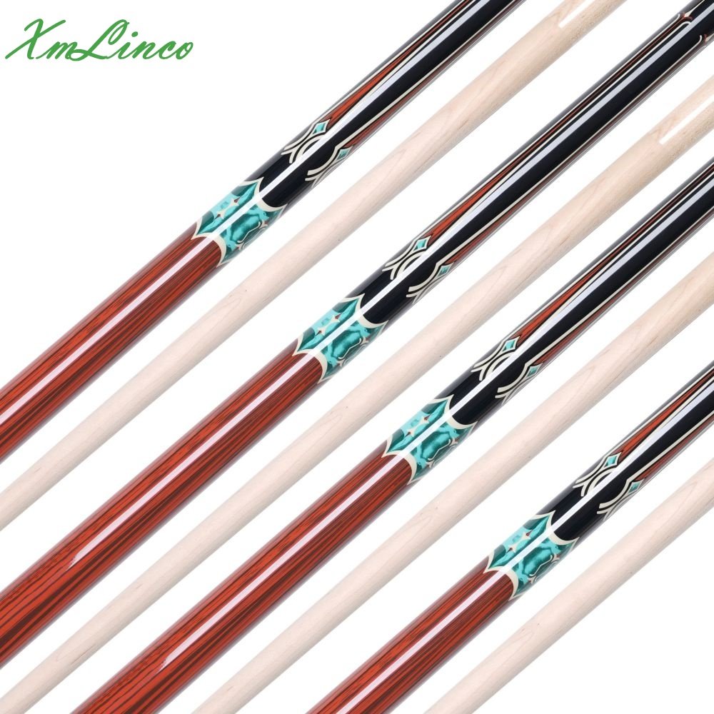 New Customized Xmlinco Carom Pool Cue High Grade Sticker 12mmTip Size VP2 Pin 142cm Hard Maple Shaft 142cm