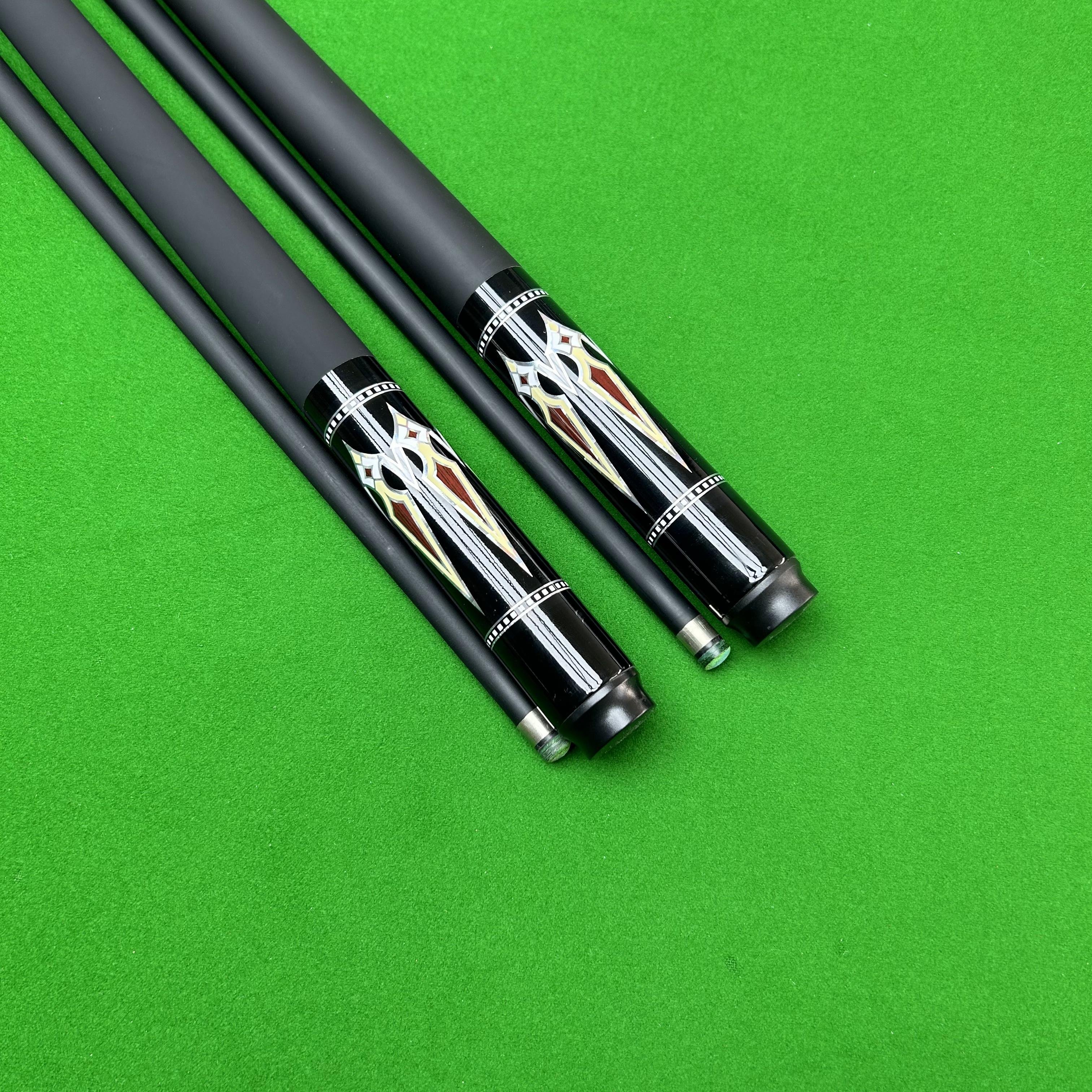 NAIPNI Factory Price Carbon Fiber Shaft Wood Butt Billiards Pool Cue