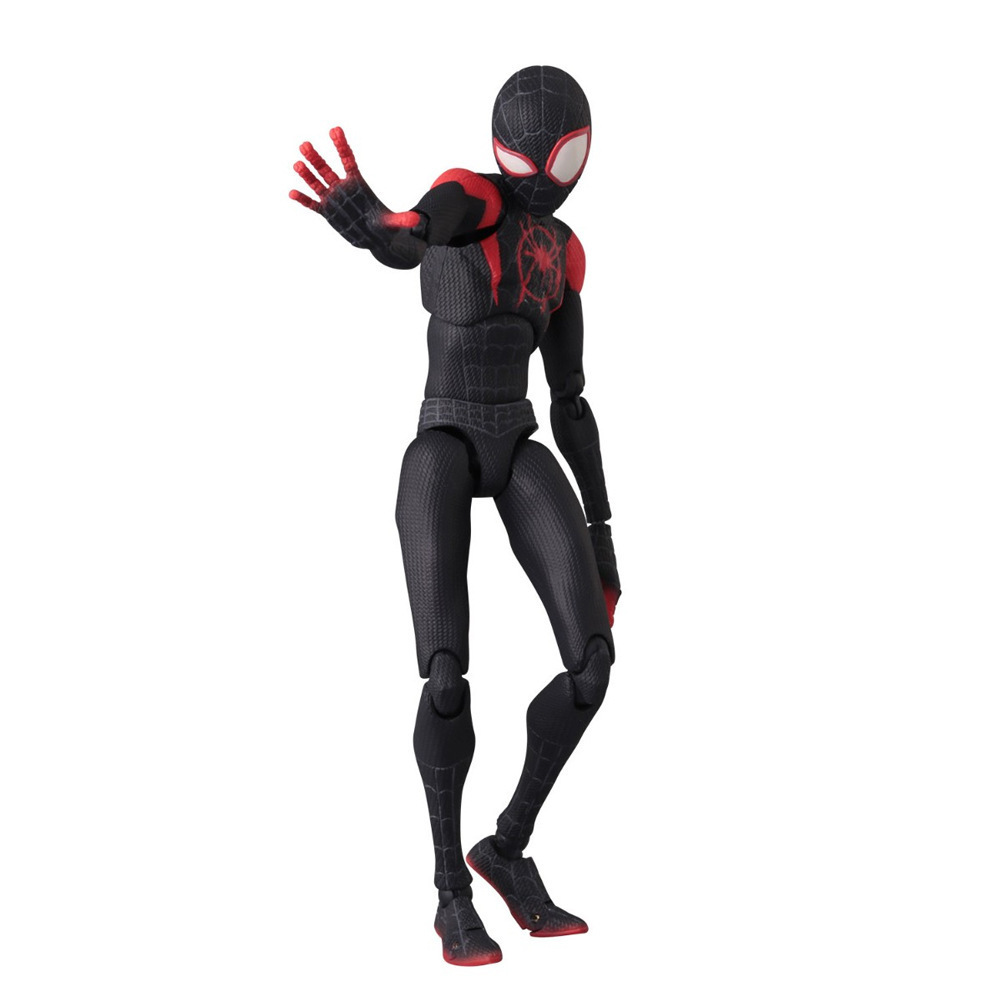 Miles Morales Destroyer Action Figure Good Quality PVC Spiderman Model Marvel Characters Accessory for Toys Gifts New Condition
