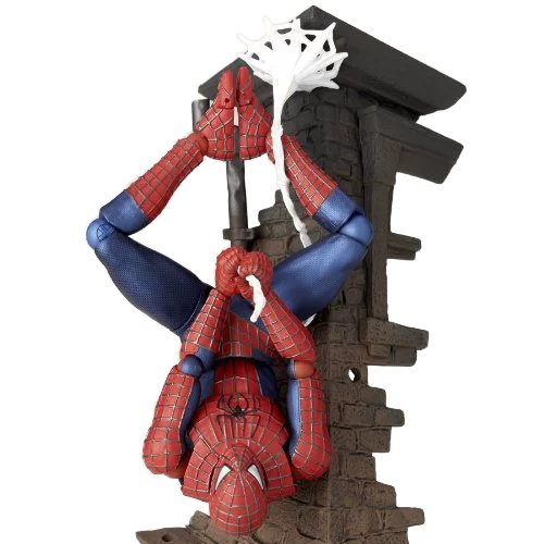 Miles Morales Destroyer Action Figure Good Quality PVC Spiderman Model Marvel Characters Accessory for Toys Gifts New Condition
