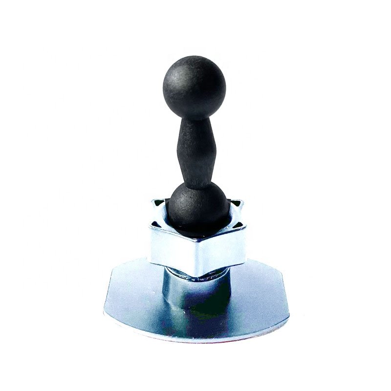 Strong Plastic Phone Car Holder Adapter Connector 16mm to 17mm Ball Joint Mount Double Socket Arm
