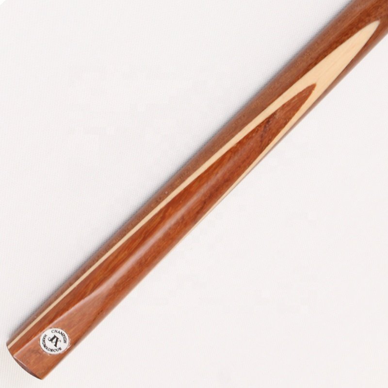TQG-JX-025 Best-Selling Snooker Cue 57-Inch Ash Wood Billiards Rod 10mm Tip Handmade Brass Joint Decal Grip 9mm Tip Ash Butt