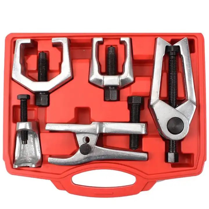 5pcs Automotive Front End Service Ball Joint Removal Tool Puller Service Kit Set