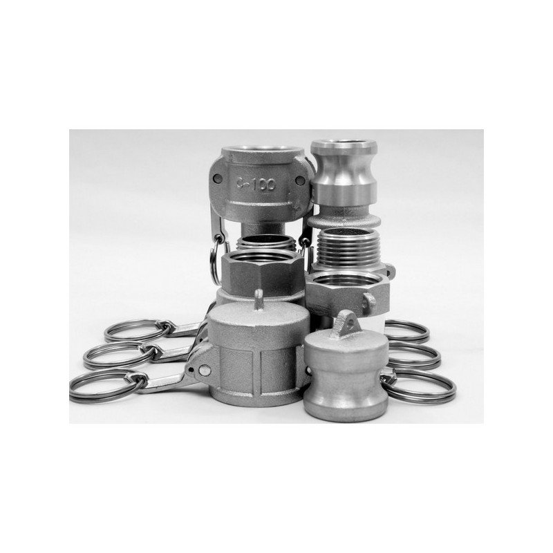 Top Quality Quick Couplings Camlock Serie in Aluminium with Standard Gasket in EPDM for Export