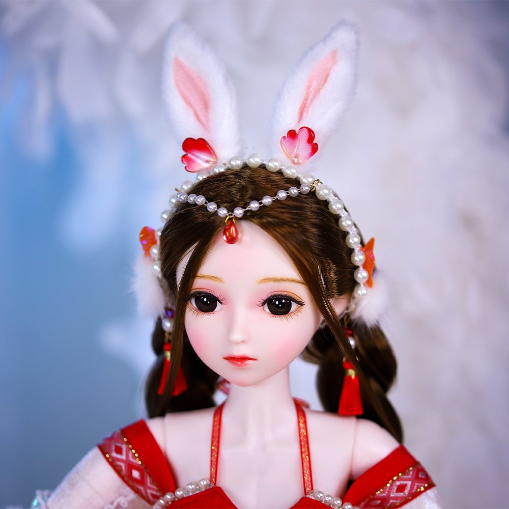 ICY DBS 60cm BJD Jointed Doll Fully Articulated Ball Jointed Doll for Customizable Play and Display