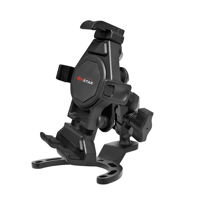 Adjustable Aluminium Alloy Rugged 1 Inch Ball Gas tank Phone Holder Bicycle Mobile Phone Bracket Motorcycle Phone Mount