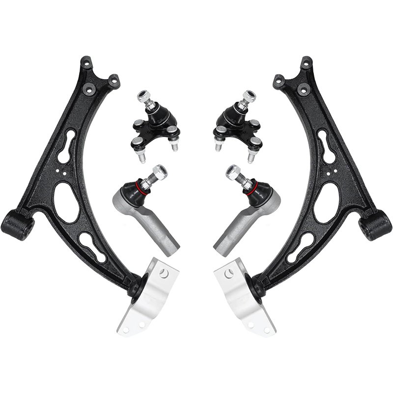 MS101147 Front Lower Control Arms Ball Joints Suspension Kit Replacement for Volkswagen Jetta Golf EOS GTI R32 Rabbit Audi A3