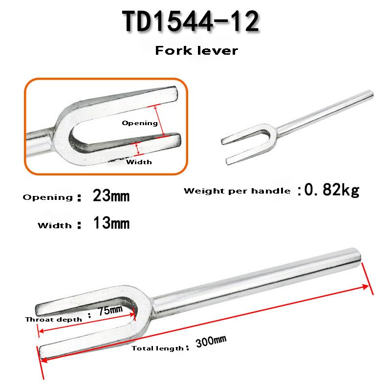 Pacha Tools Ball Joint Separator Professional Ball Joint Separator Tool Fork Pry bar Pull Removal Tool