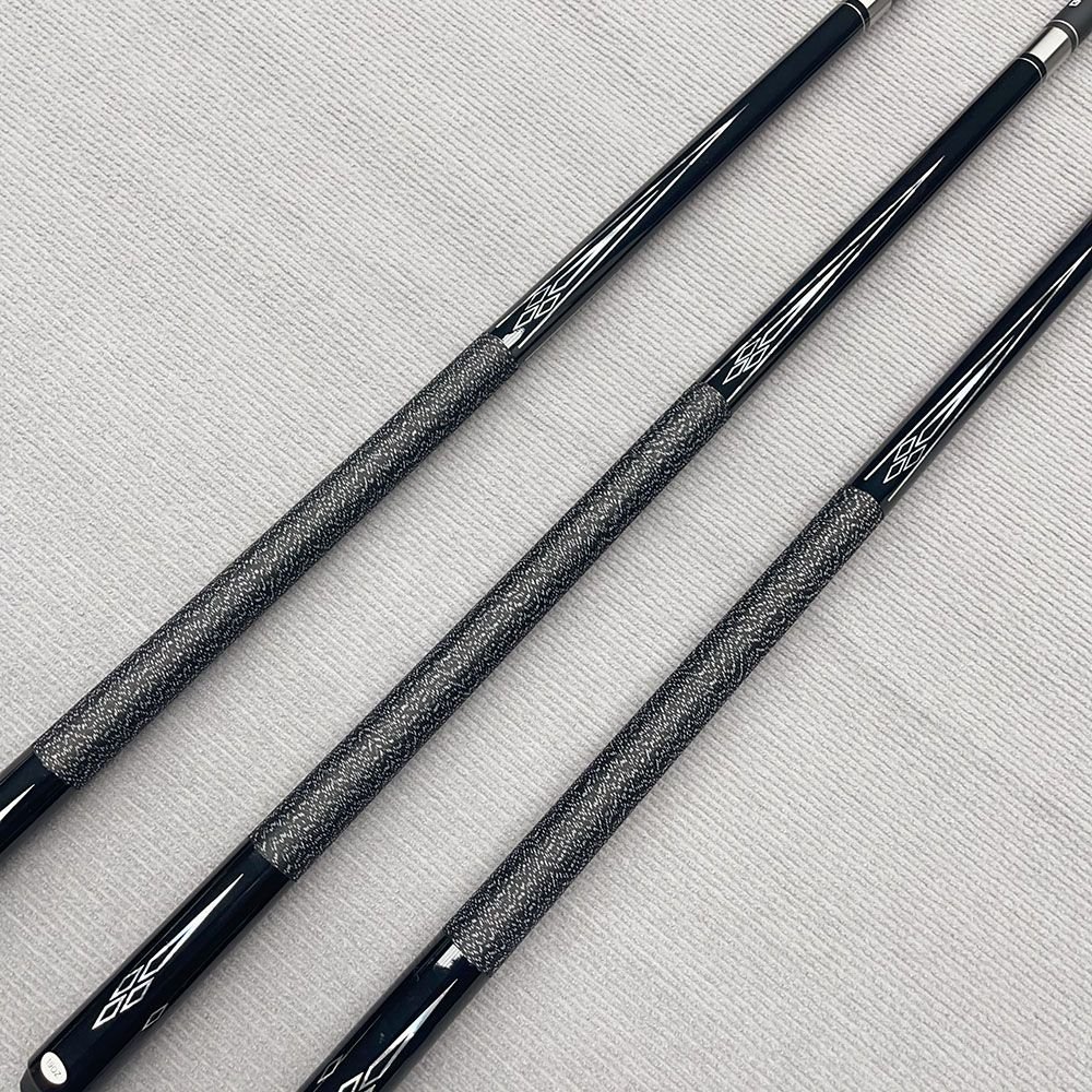 Wholesale Black Technology American Nine Ball Billiards Cue 1/2 Split Maple Billiard Pool Cue Stick