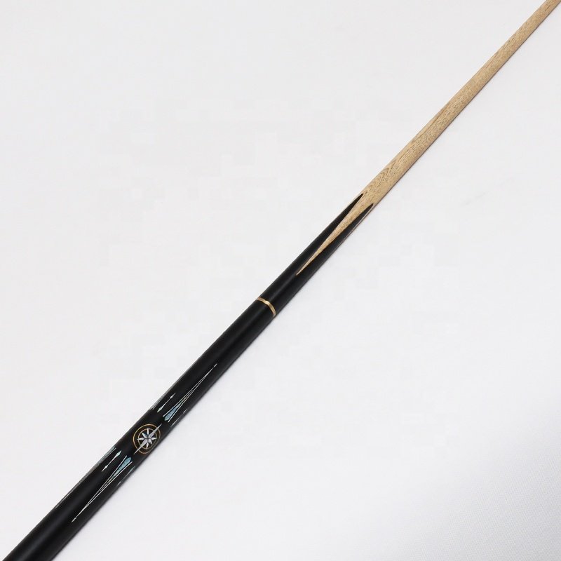 TQG-JX-041 3/4 Structure Billiards Rod Handmade Carbon Fiber Best-Selling Snooker Cue 57-Inch Custom Brass Single Stick 10mm Tip