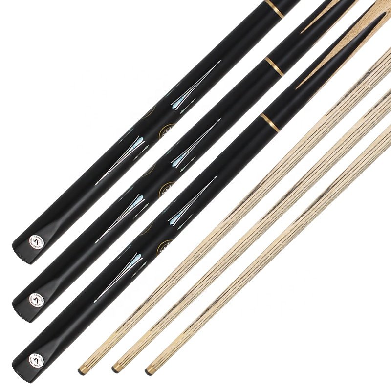 TQG-JX-041 3/4 Structure Billiards Rod Handmade Carbon Fiber Best-Selling Snooker Cue 57-Inch Custom Brass Single Stick 10mm Tip