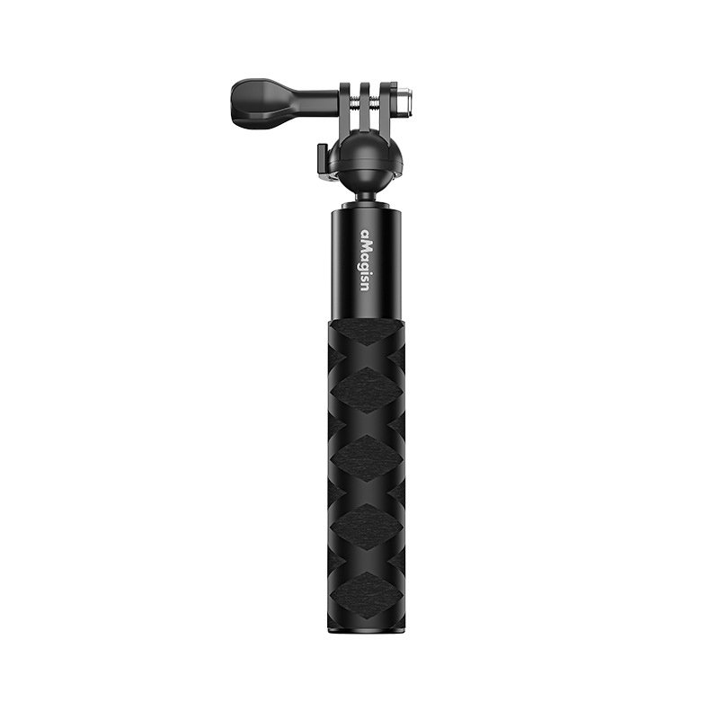 70cm 3 Claw Ball Joint Camera Selfie Stick With Invisible Adapter Base Screw Monopod Set for Insta360 DJI Sport Camera