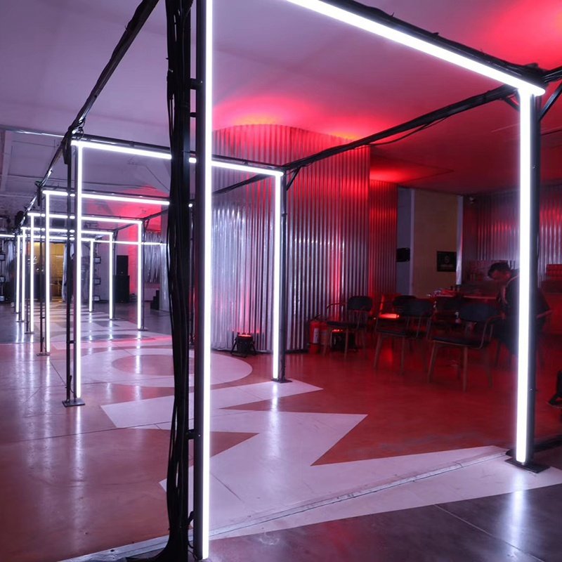 Energy Saving Interlocking Linear Lights with Ball Joints DMX Compatibility for Commercial Decor