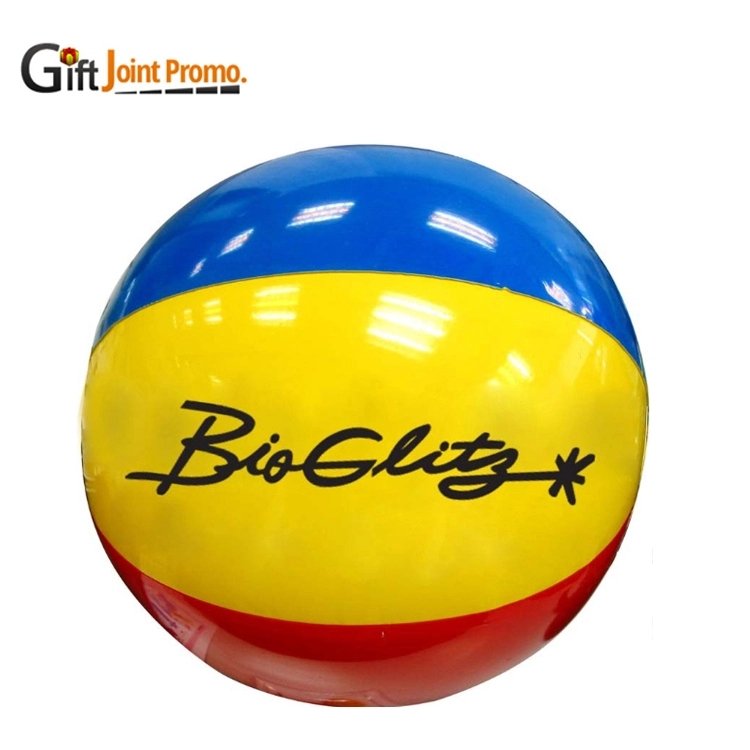 Wholesale Beach Ball Inflatable Cheap Advertising PVC Beach Ball Custom Beach Ball