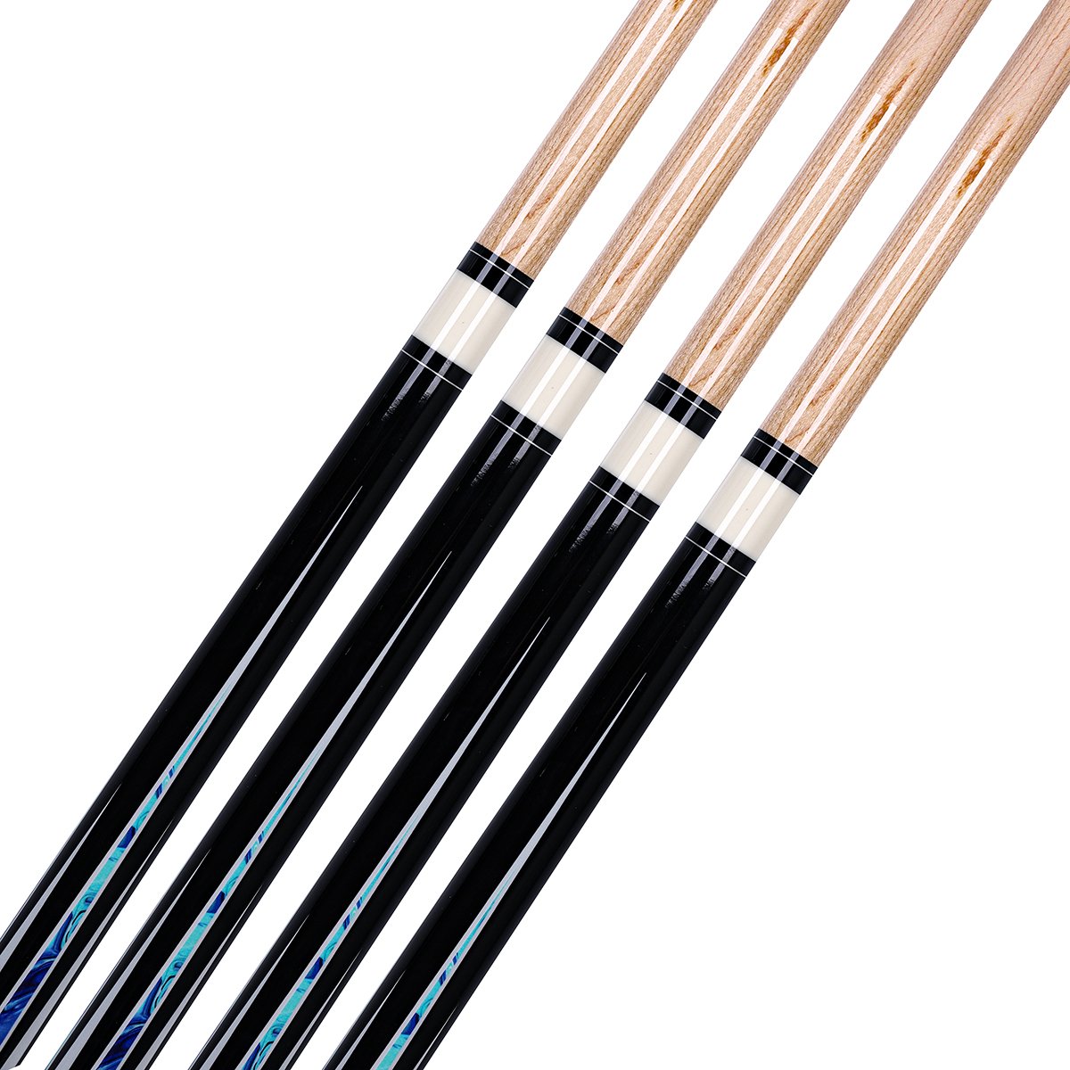Hot Sale Professional58 Inch Billiard Cue Sticks 19 Oz Hardwood Canadian Maple Pool Cue Stick with 12.5mm 13mm Tip