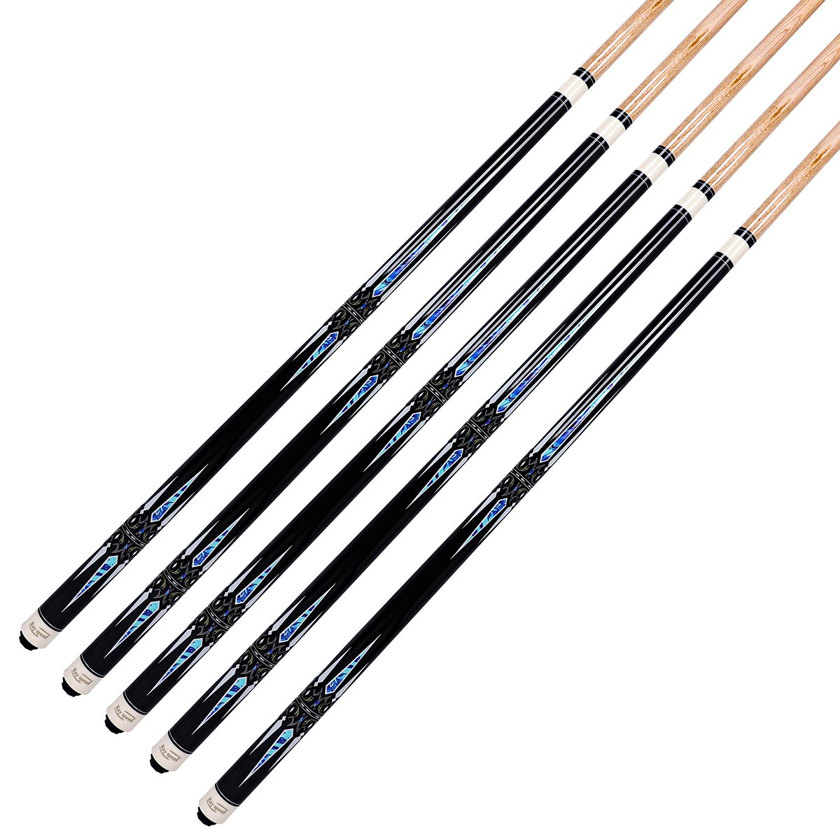 Hot Sale Professional58 Inch Billiard Cue Sticks 19 Oz Hardwood Canadian Maple Pool Cue Stick with 12.5mm 13mm Tip