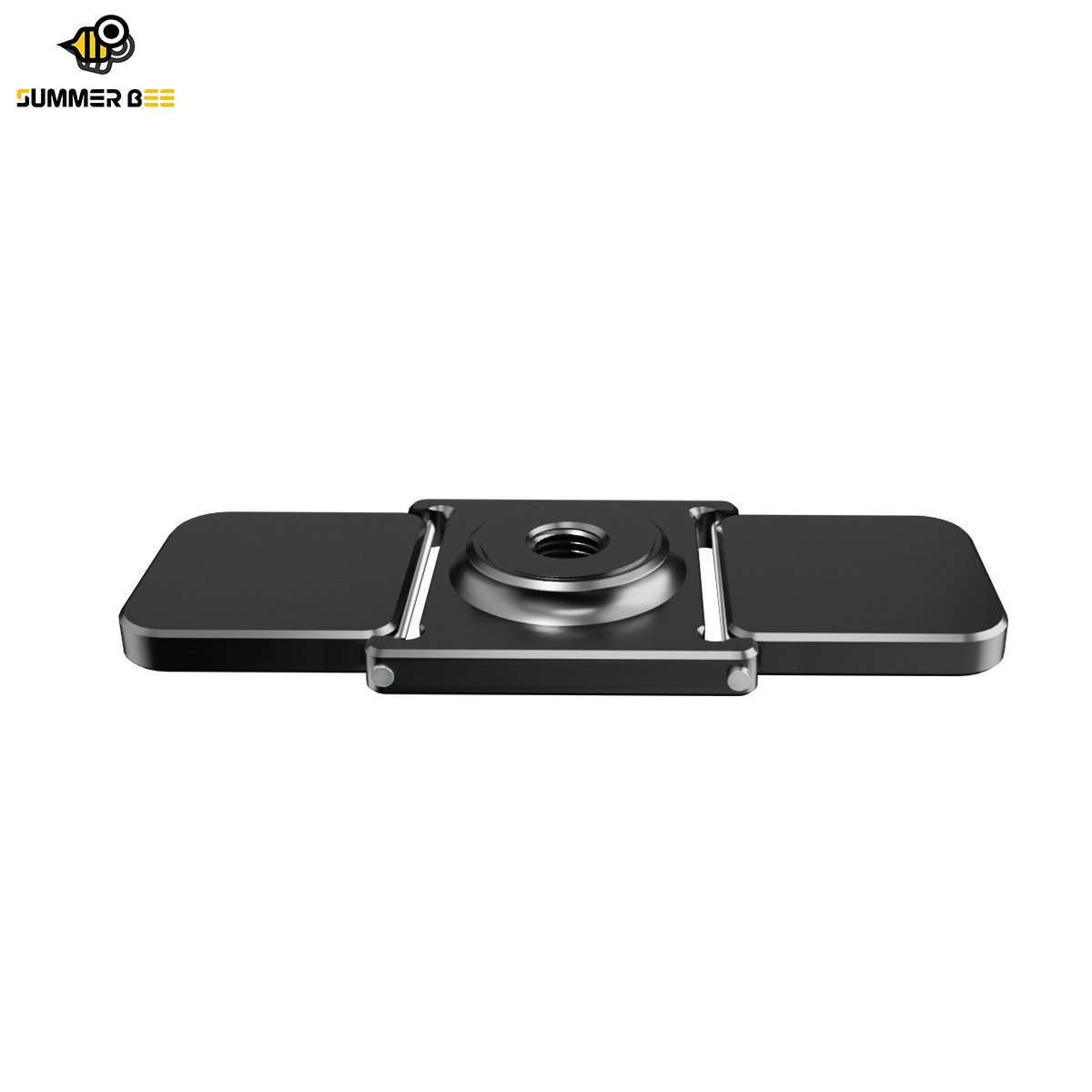 Summer Bee Aluminum 17mm Ball Head Mount Mobile Phone Magnetic Holder Car Dashboard Base Cell Phone Accessories17mm Ball Joint