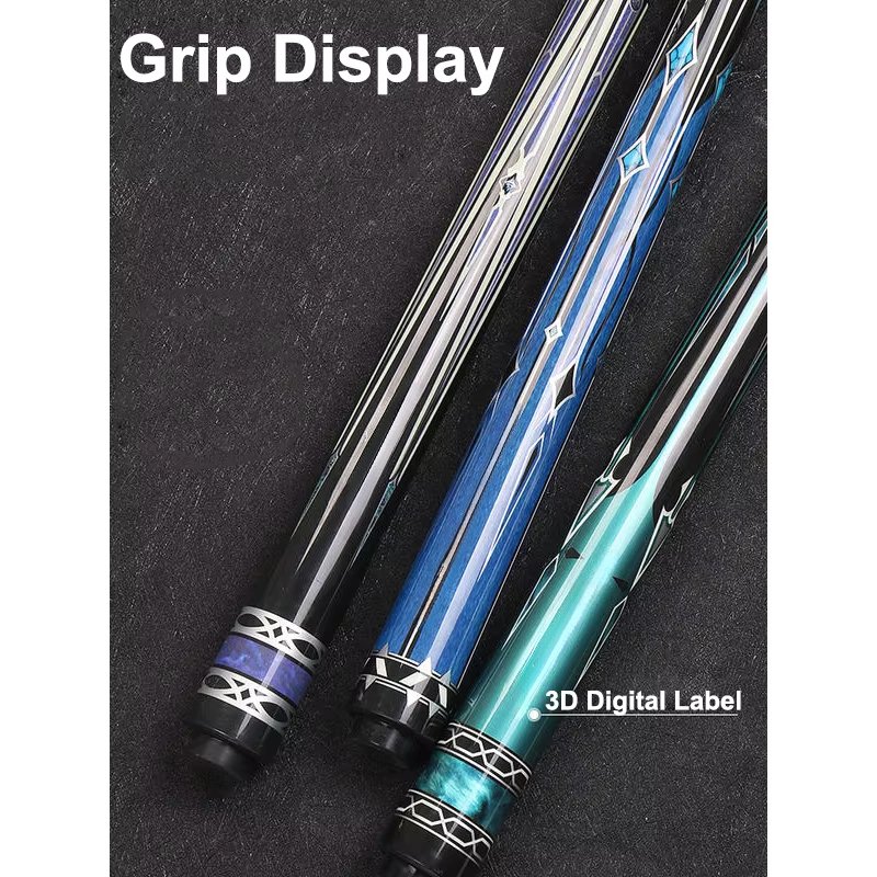 Jflowers Billiard Jf10-22 Professional Tiger Tooth Pool Cue Crazy Billiard Cue Carbon Fiber Shaft Tecnologia Cue Stick