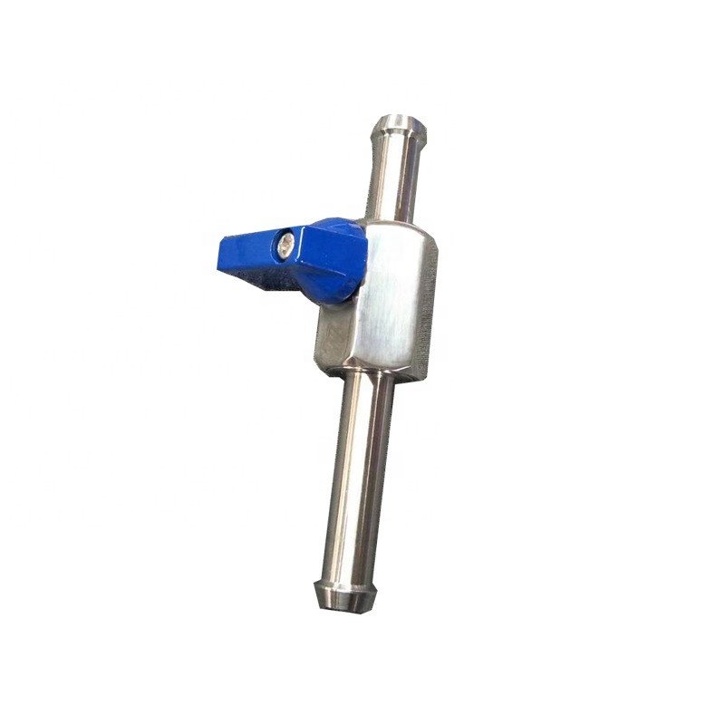 Sanitary Stainless Steel Mini Ball Valve with the Quick Connector and Fast-inserting Joint Quick Plug in Mini Ball Valve