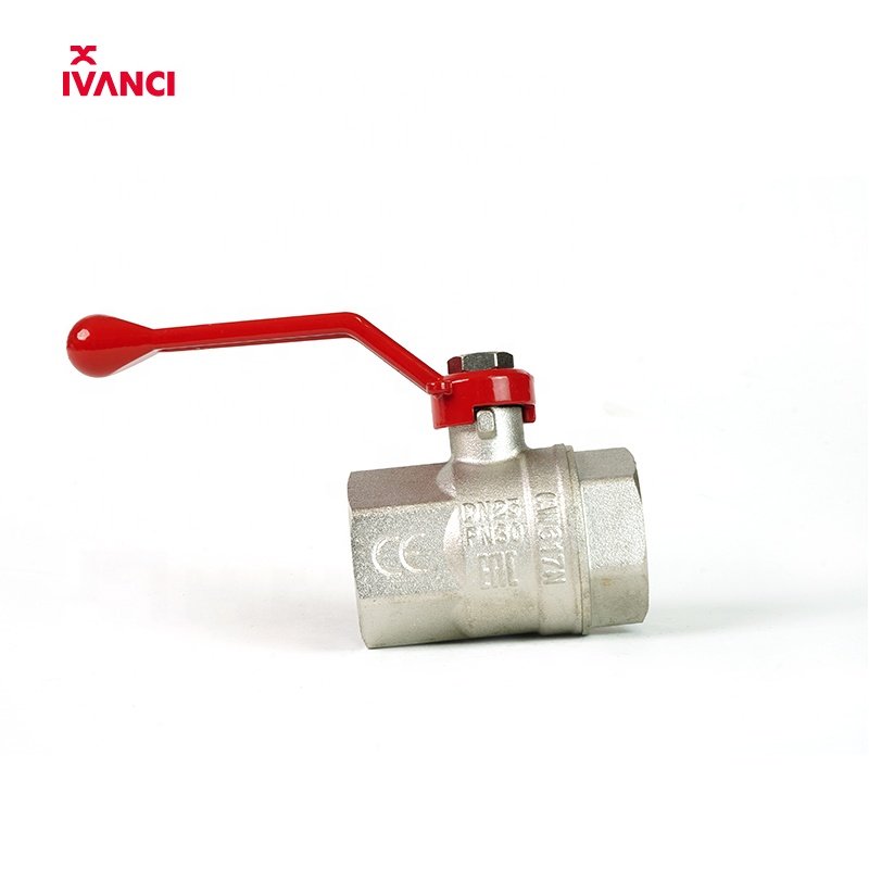 IVANCI Group Supplier Manufacturing Brass Female/male EN13828 Ball Valve Full Bore With Lever Handle