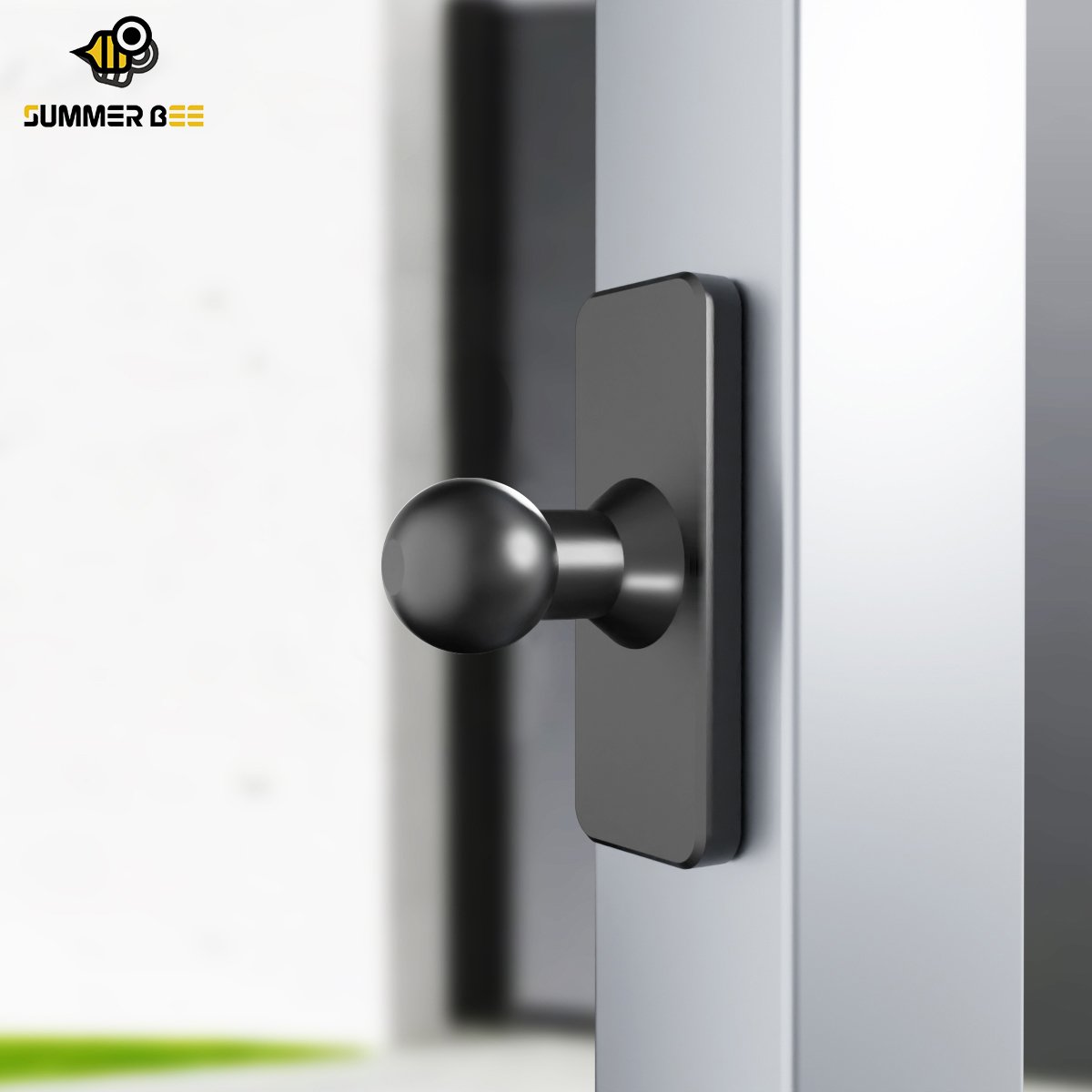 Summer Bee 17mm Ball Head Mount Magnetic Mobile Phone Holder Base Magnetic Cell Phone Bracket Magsafe Mount Golf Car Accessories