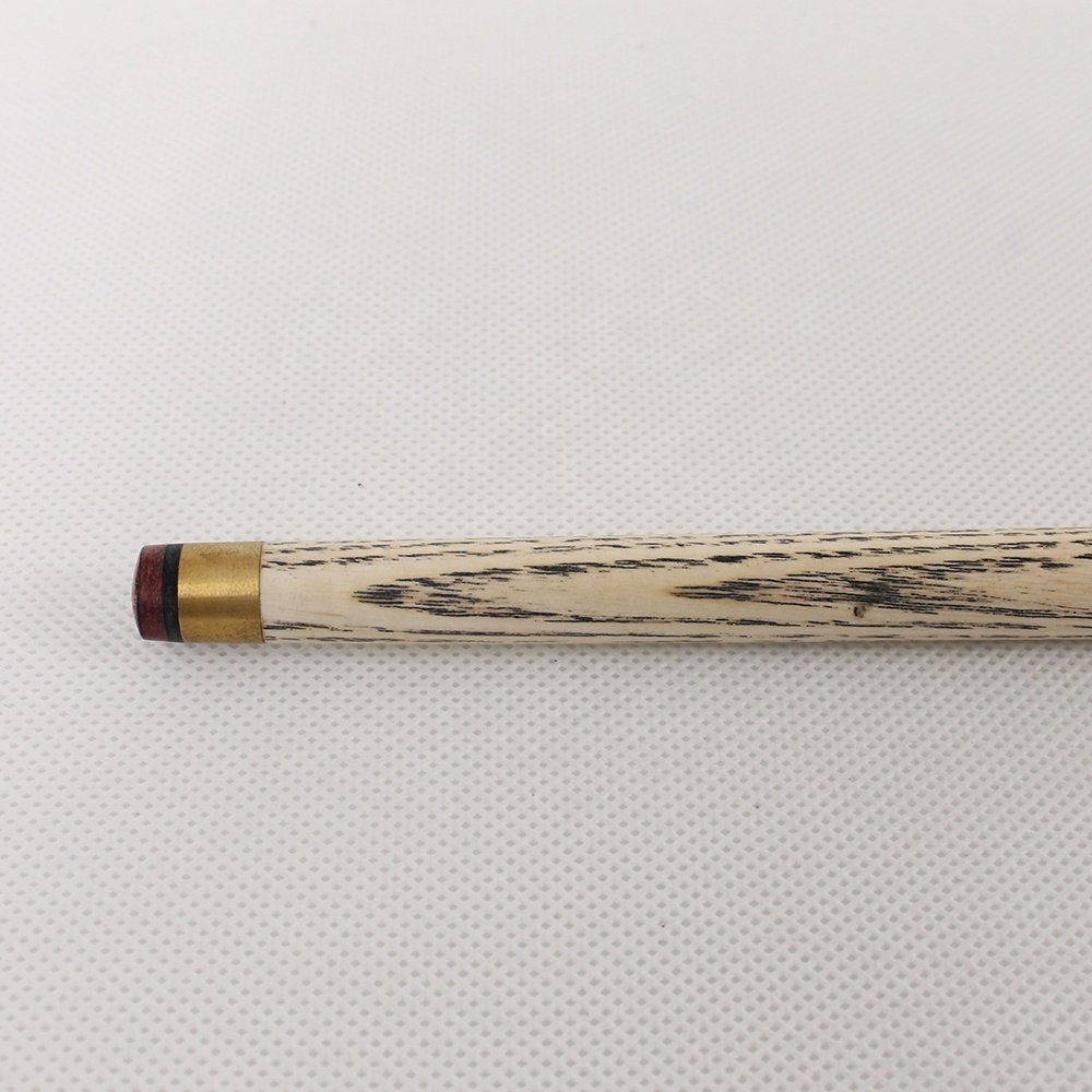 TQG-JX-003 Stainless Steel Snooker Cue Ash 9.5mm Joint with Maple Butt Sleeve for Pool Sport Quality Product Snooker Stick