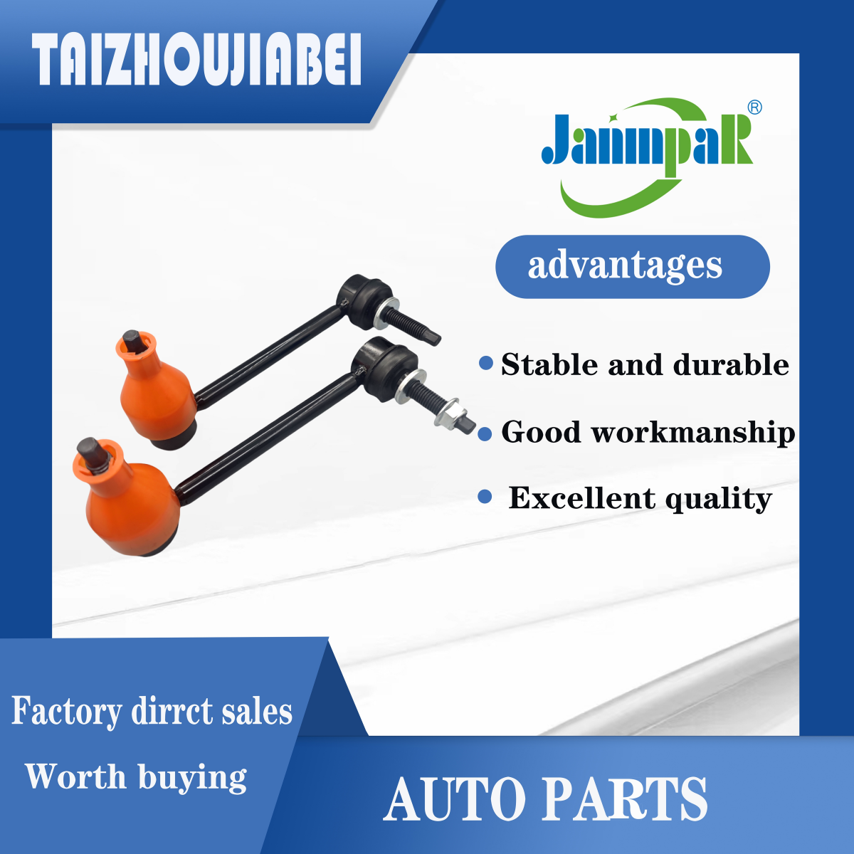 Auto Parts Manufacturer Janmpar Sells Auto Suspension Parts Stabilizer Link OE 4895482AB Balance Rod Ball Joint for Chrysler