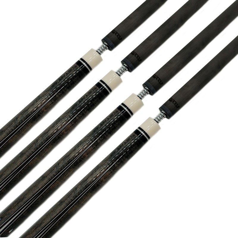 Cueelf Carbon Fiber Shaft BIlliard Pool Cue Stick 58 Inch Professional Sticker Pool Cue Low Deflection