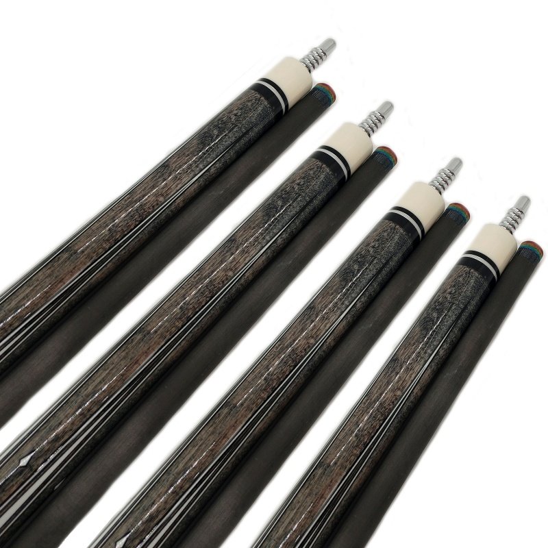Cueelf Carbon Fiber Shaft BIlliard Pool Cue Stick 58 Inch Professional Sticker Pool Cue Low Deflection