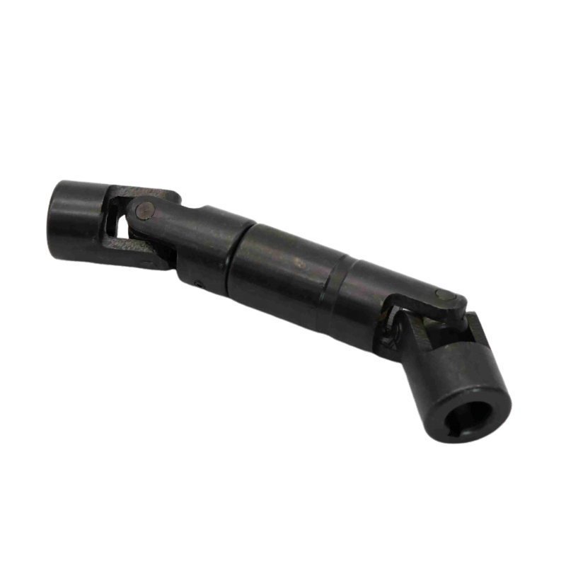 Precision Carbon Steel Cross Gimbal Shaft Telescopic Coupler Double Cardan Universal Joint Coupling Steering Shaft U Joint