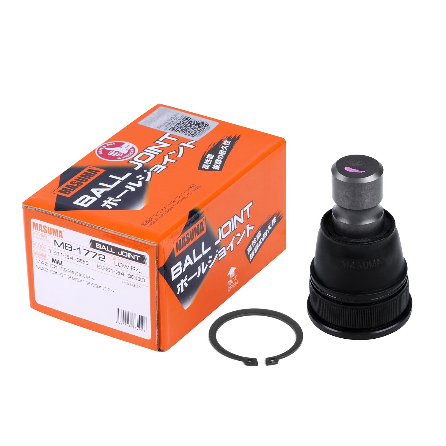 MB-1772 MASUMA 2015 Uper Suspension Parts Ball Joints Cbm 32 and 33 Bush Ball Joint for Mazda CX-3 CX-7