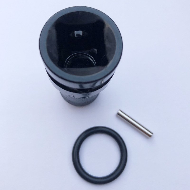 Yunbei Electric Wrench Telescopic Bullet Sleeve air Cannon Adapter 1/2"12.5mm square Shank to 1/4"6.35mm Hexagonal Shank Bit