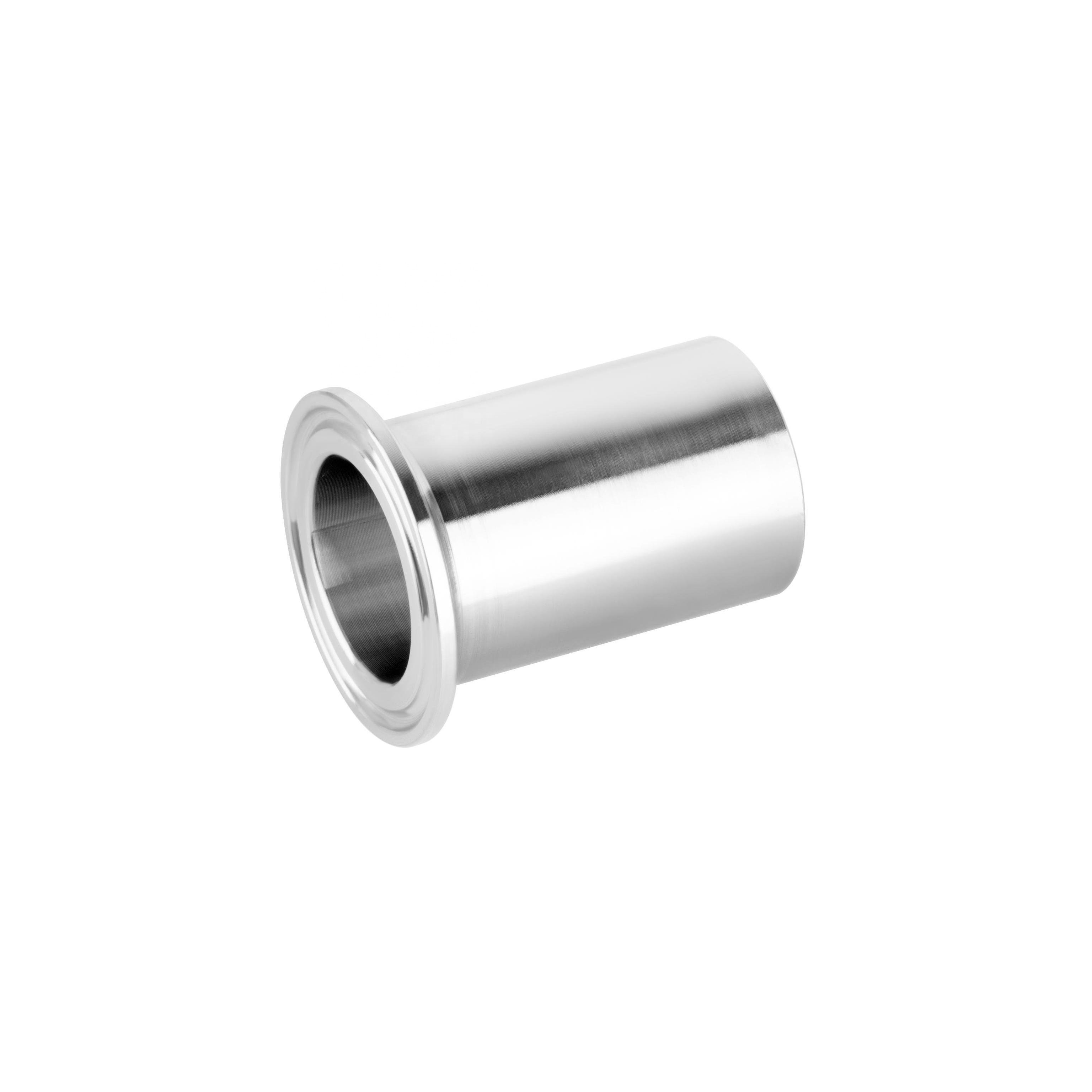 Keda Stainless Steel 304 316 Extension Joint L=60/50/28.6 One for Welding and One for Tri-clamp Chuck Connection