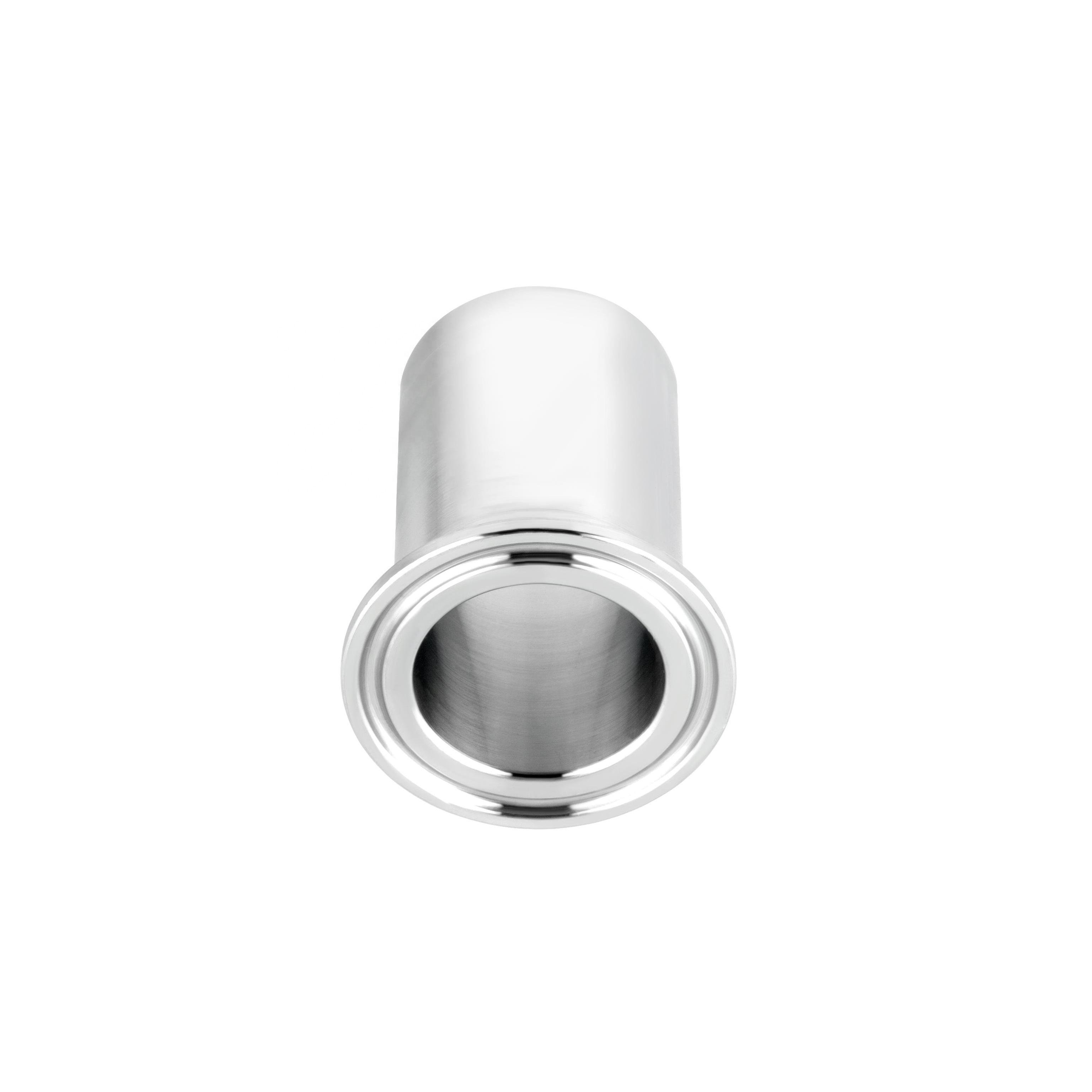 Keda Stainless Steel 304 316 Extension Joint L=60/50/28.6 One for Welding and One for Tri-clamp Chuck Connection