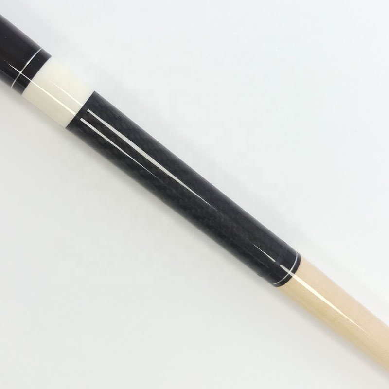 Jassinry Latest Carbon Pool Middle Cue Extensions for Uni-lock Cues 12cm Billiard Cue Extenders to Connect Butt and Shaft