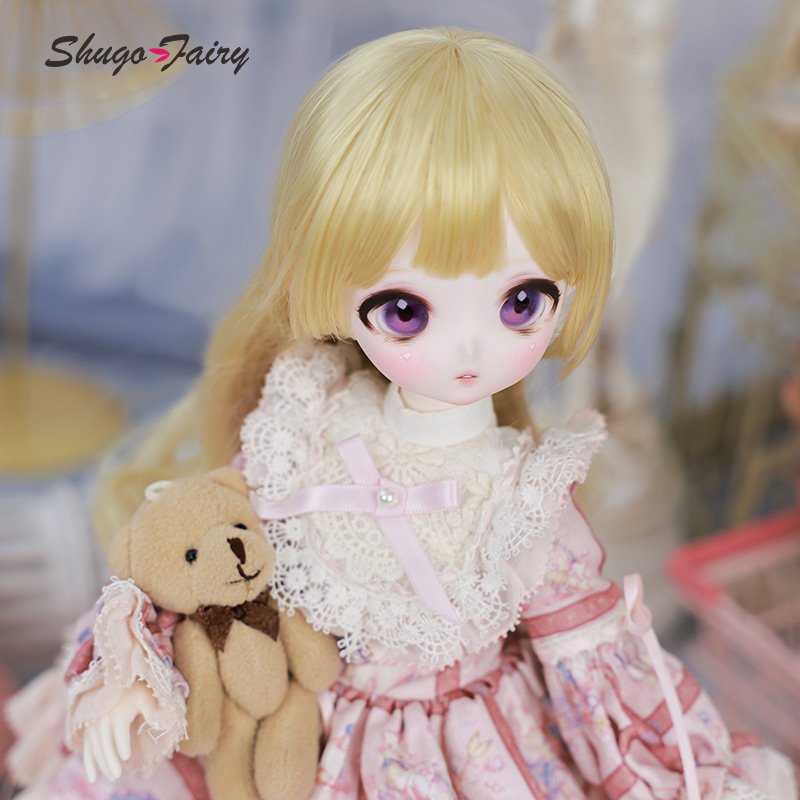 ShugaFairy Bjd Dolls 1/4 Makoto Sweet Love Lolita Style Imitation Show Anime Face Ball Jointed Dolls Gifts Bjd Doll Full Set