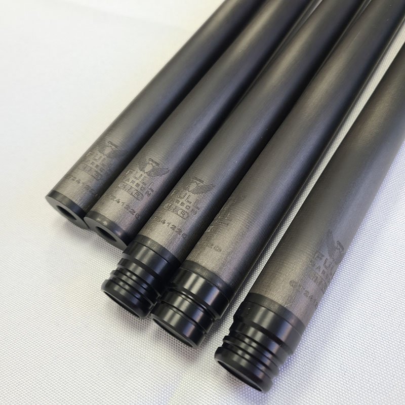 New Cueangel ful carbon Pool Cue shafts 29inch+12.5mm Tip Size Billiard Carbon Cue Shaft in radial pin/uni-lock for American