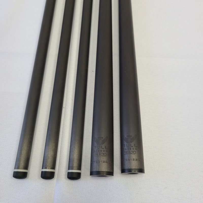New Cueangel ful carbon Pool Cue shafts 29inch+12.5mm Tip Size Billiard Carbon Cue Shaft in radial pin/uni-lock for American
