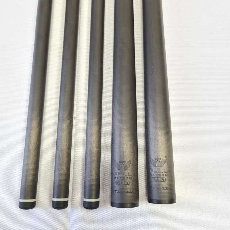 New Cueangel ful carbon Pool Cue shafts 29inch+12.5mm Tip Size Billiard Carbon Cue Shaft in radial pin/uni-lock for American